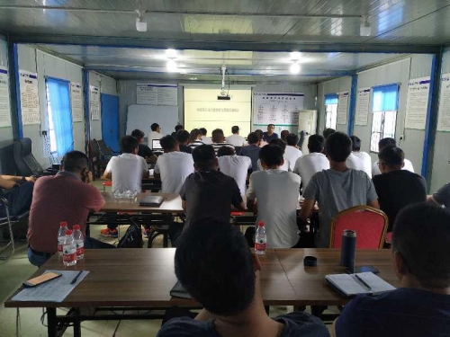 【培训学习】尊龙凯时官方网站集团河南分公司工程质量课开讲啦！